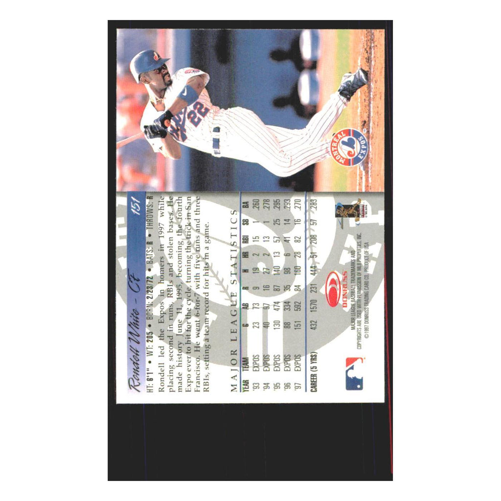 1998 Donruss Rondell White Montreal Expos #151