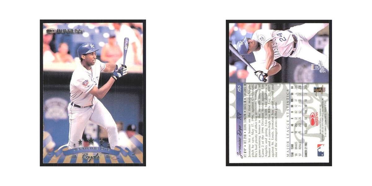 1998 Donruss Jermaine Dye Royals #155