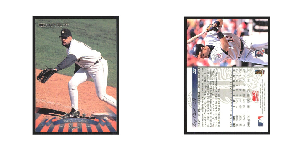 1998 Donruss Tony Clark Tigers #122