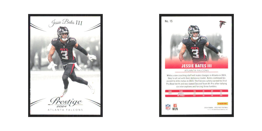 2024 Panini Prestige Jessie Bates III Falcons #15