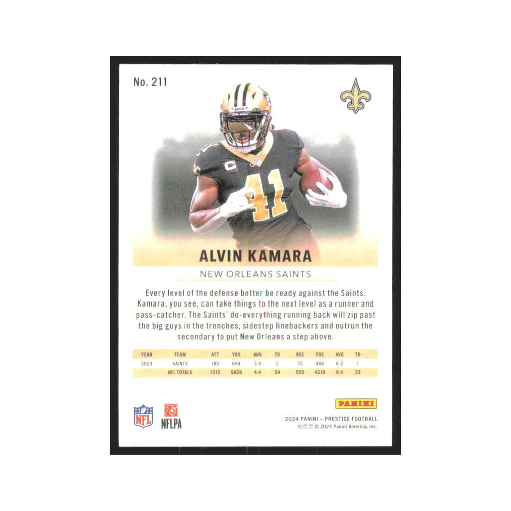 2024 Panini Prestige Alvin Kamara 255/599 Saints #211