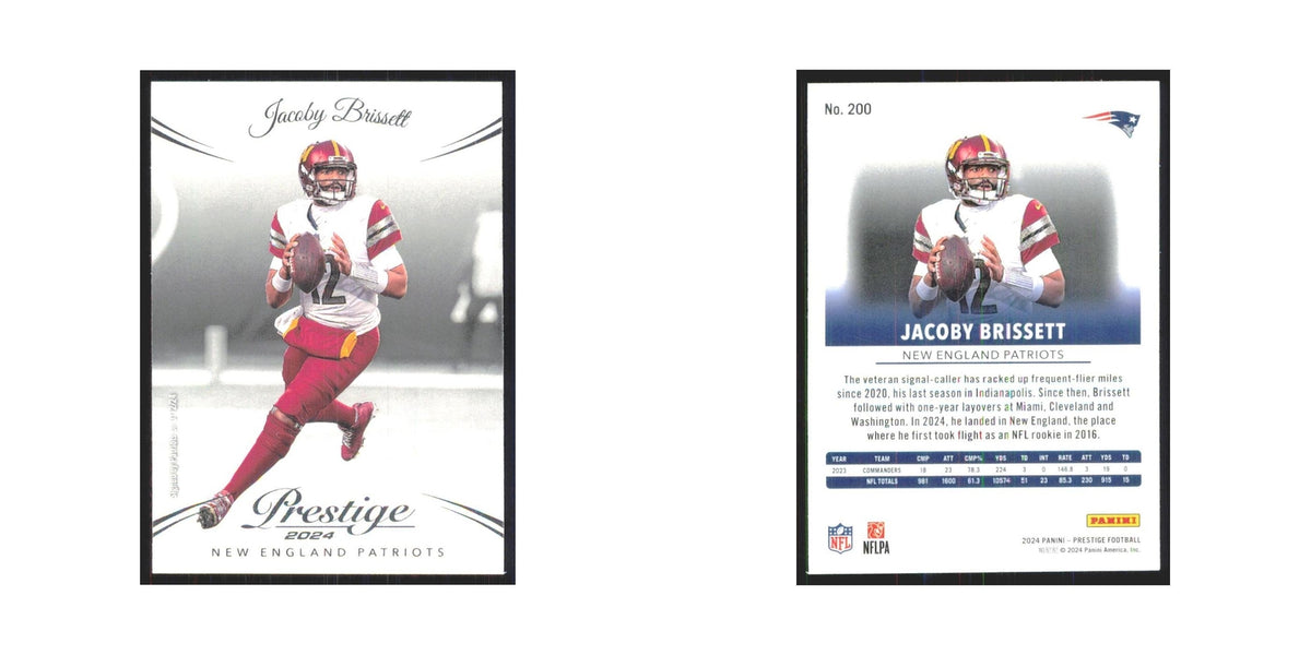 2024 Panini Prestige Jacobty Brissett Patriots #200