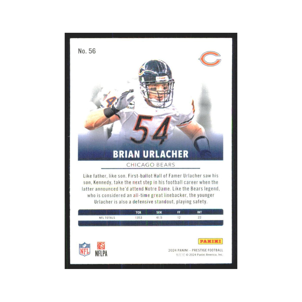 2024 Panini Prestige Brian Urlacher Bears #56