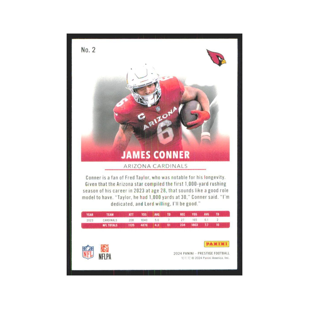 2024 Panini Prestige James Conner Cardinals #2
