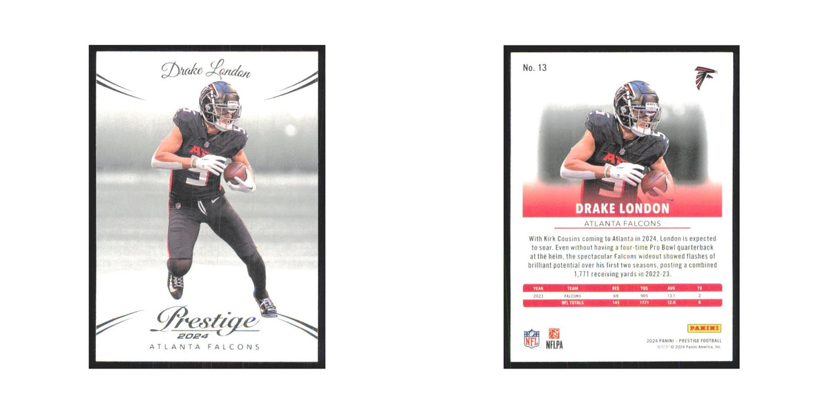 2024 Panini Prestige Drake London Atlanta Air Force Falcons #13
