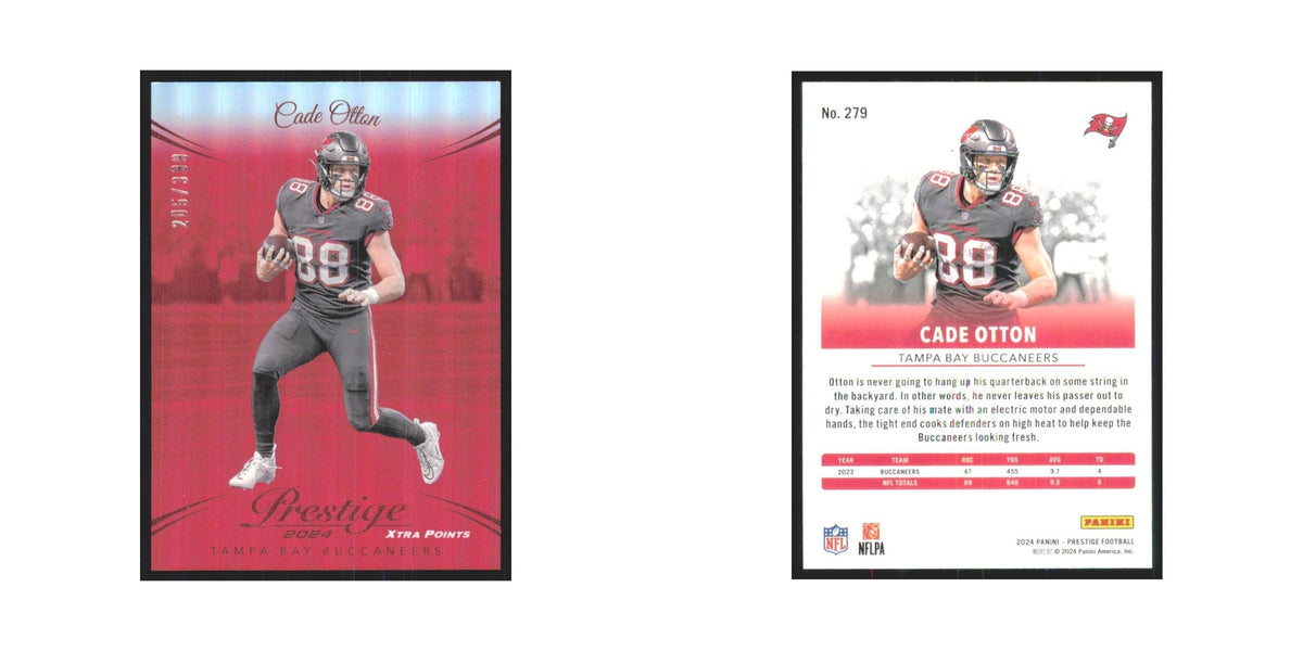 2024 Panini Prestige Cade Otton 205/399 Buccaneers #279