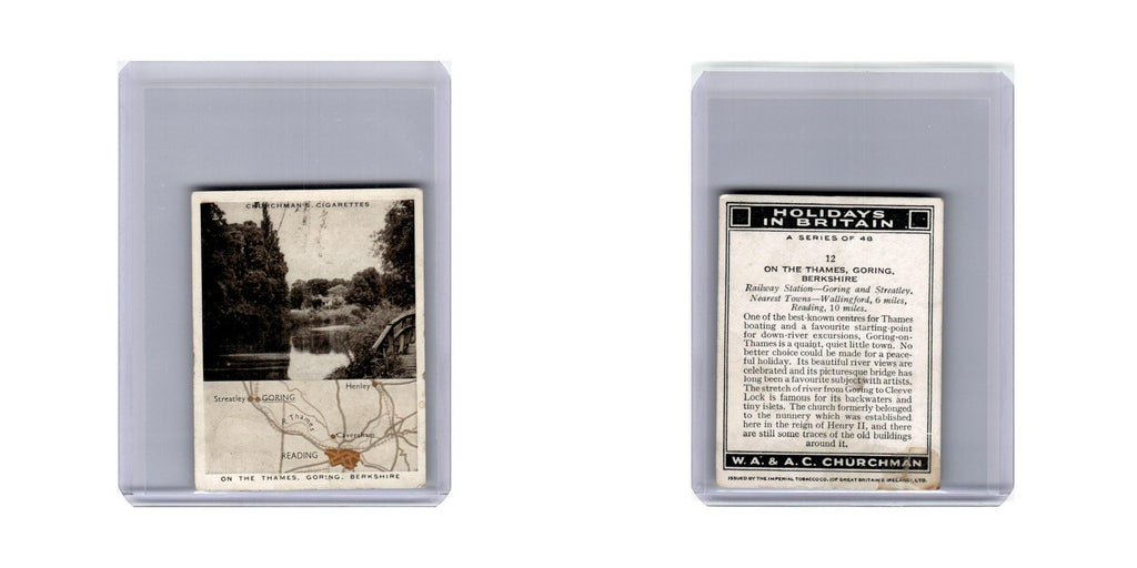 Thames Goring Berkshire 1937 #12 VG