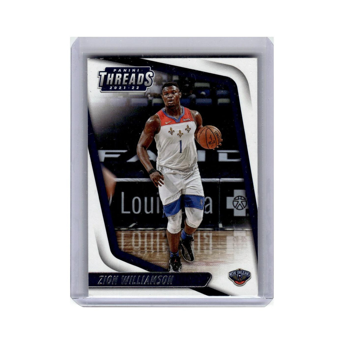 Zion Williamson 2021 Panini Chronicles Threads #89 New Orleans Pelicans NM