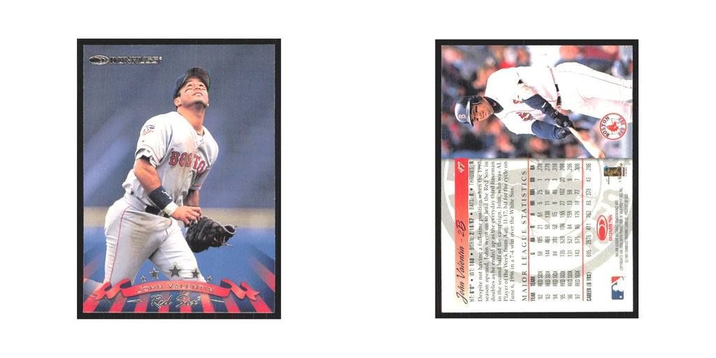 1998 Donruss John Valentin Red Sox #47