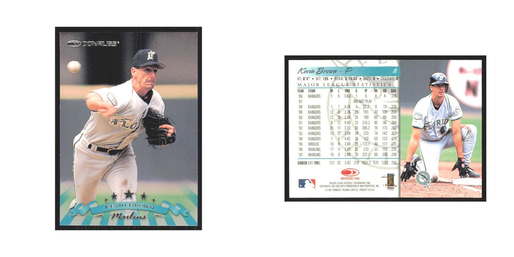 1998 Donruss Kevin Brown Florida Marlins #8