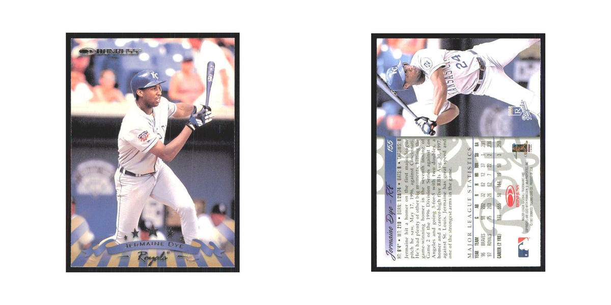 1998 Donruss Jermaine Dye Royals #155