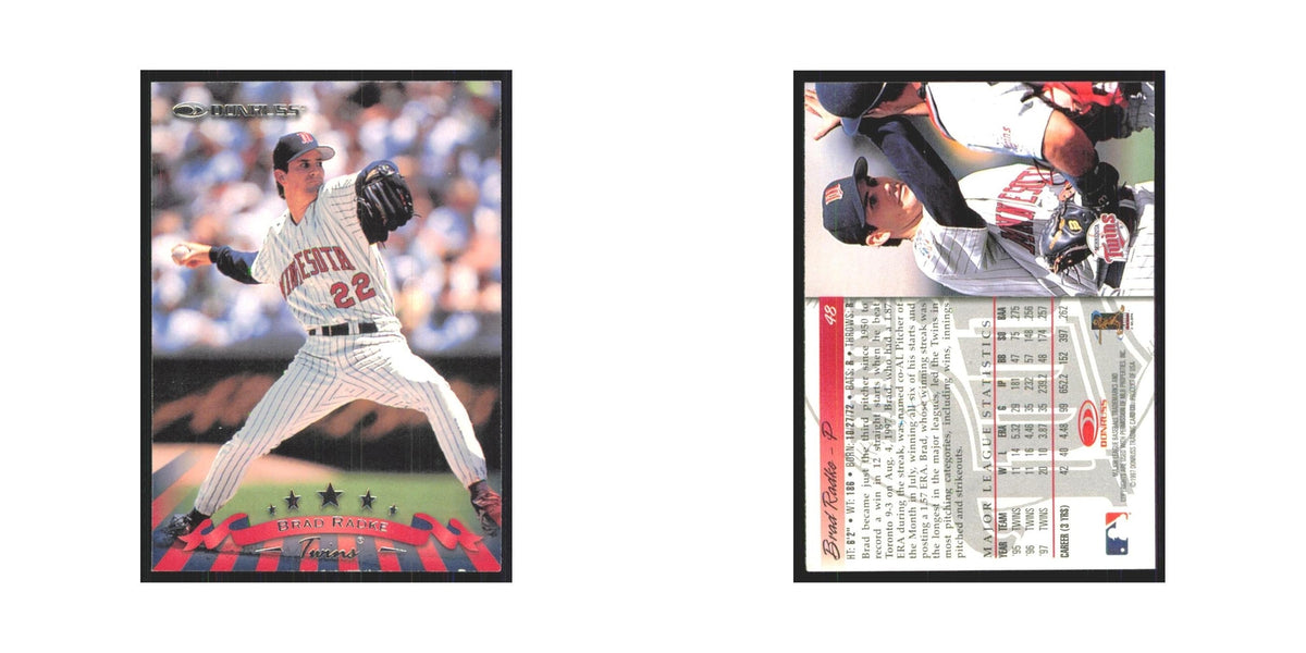 1998 Donruss Brad Radke Twins #48