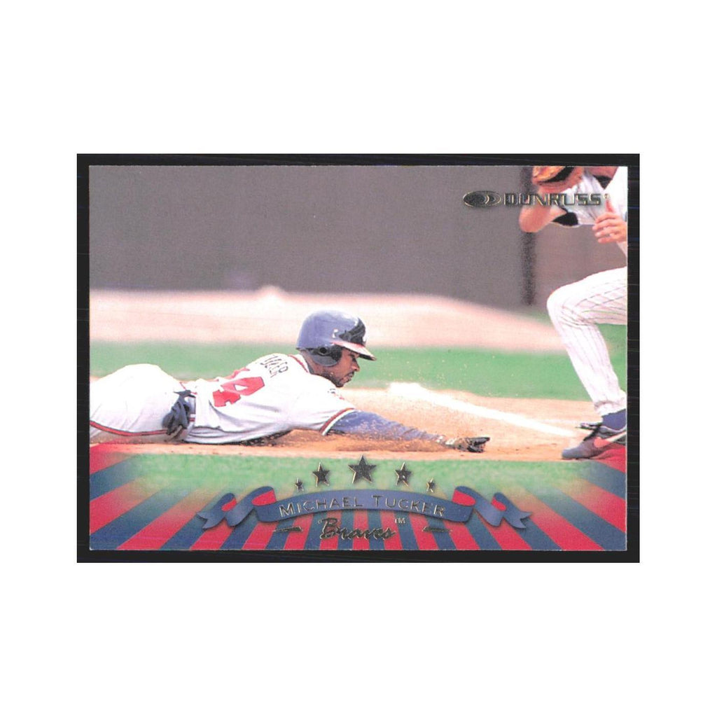 1998 Donruss Michael Tucker Braves #68