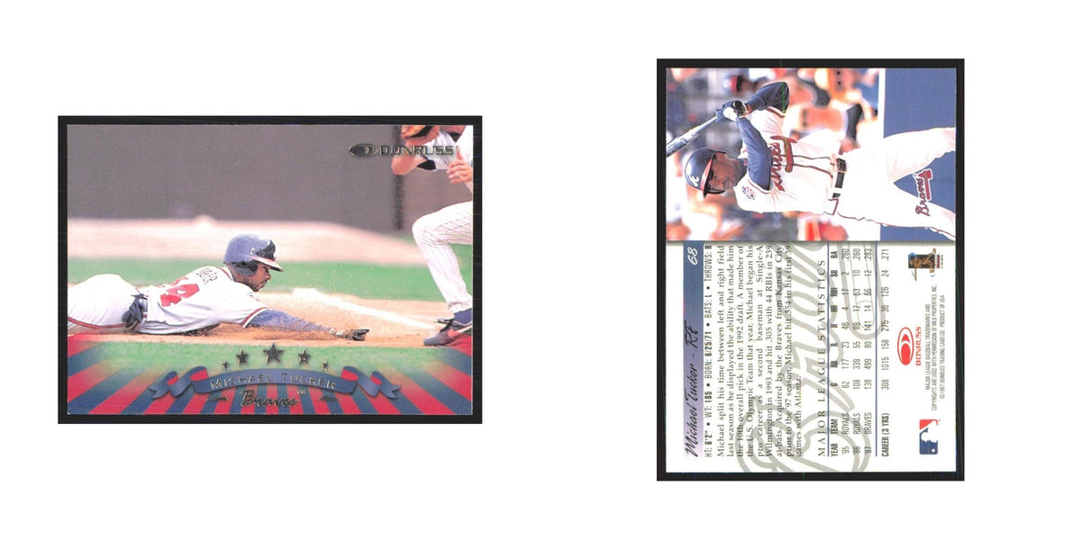 1998 Donruss Michael Tucker Braves #68
