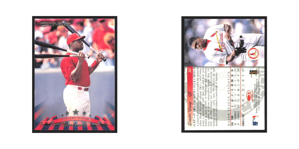 1998 Donruss Dmitri Young Cardinals #93