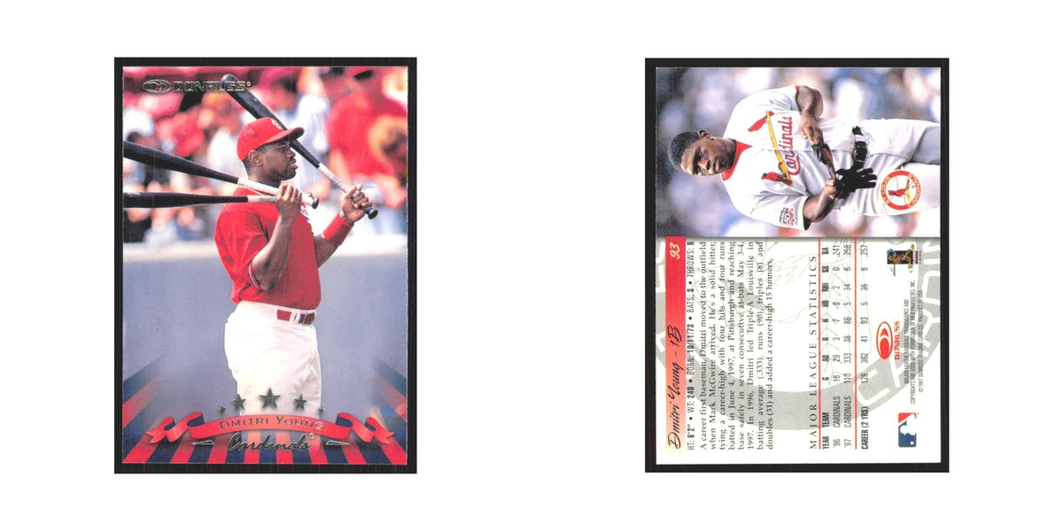 1998 Donruss Dmitri Young Cardinals #93