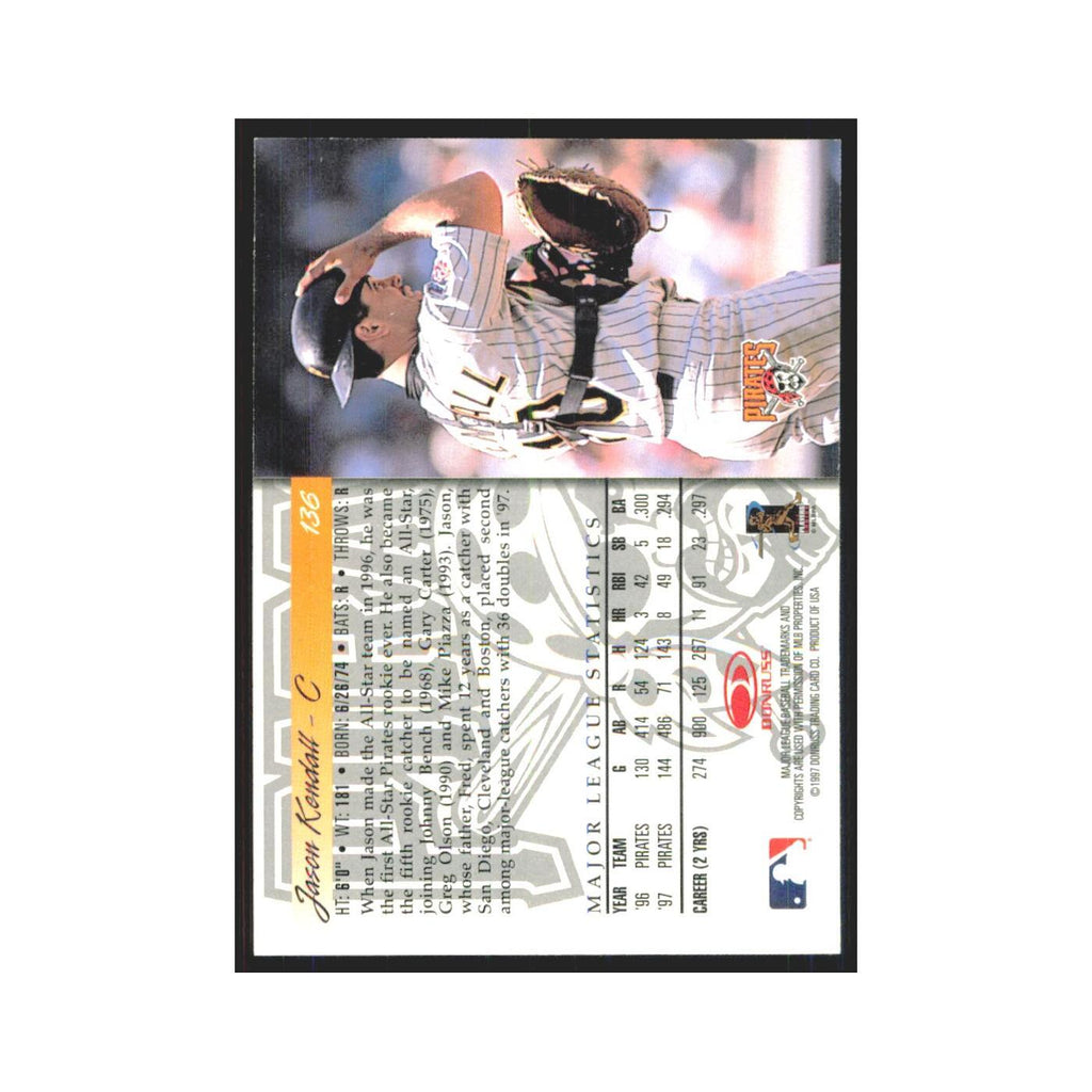 1998 Donruss Jason Kendall Pirates #136