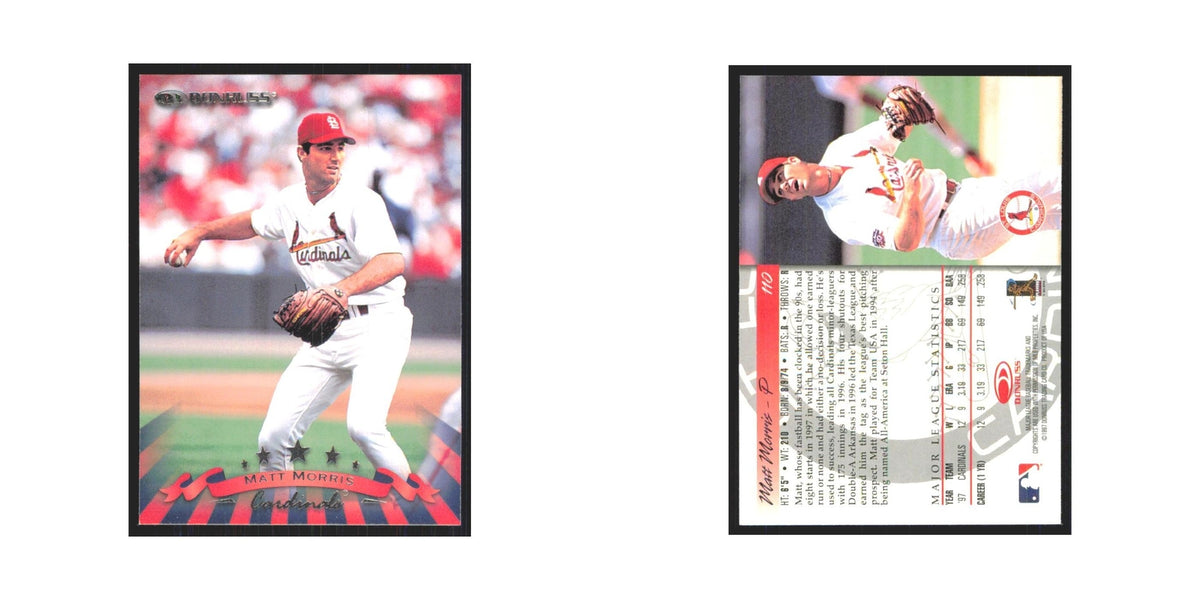 1998 Donruss Matt Morris Cardinals #110