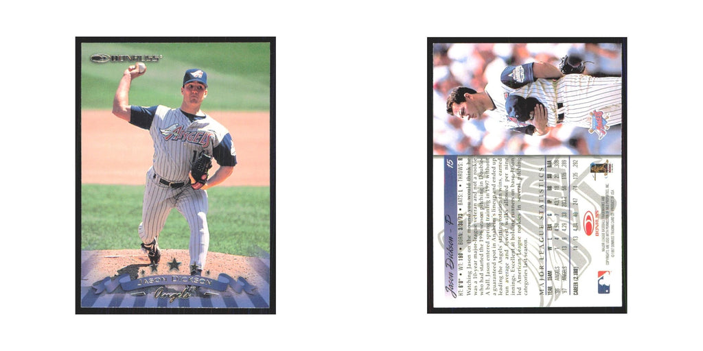 1998 Donruss Jason Dickson Angels #15