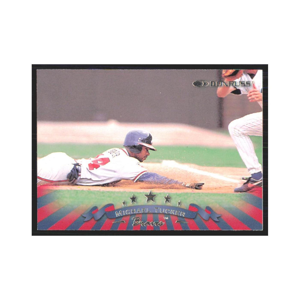 1998 Donruss Michael Tucker Braves #68