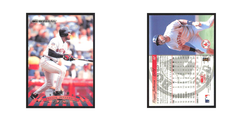 1998 Donruss Reggie Jefferson Red Sox #52