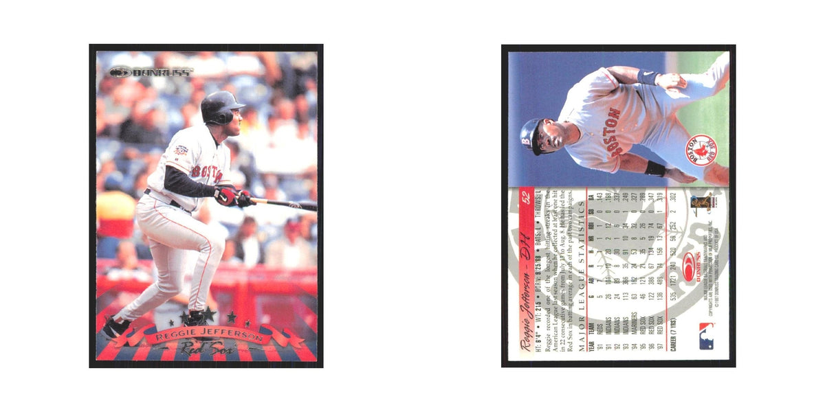1998 Donruss Reggie Jefferson Red Sox #52