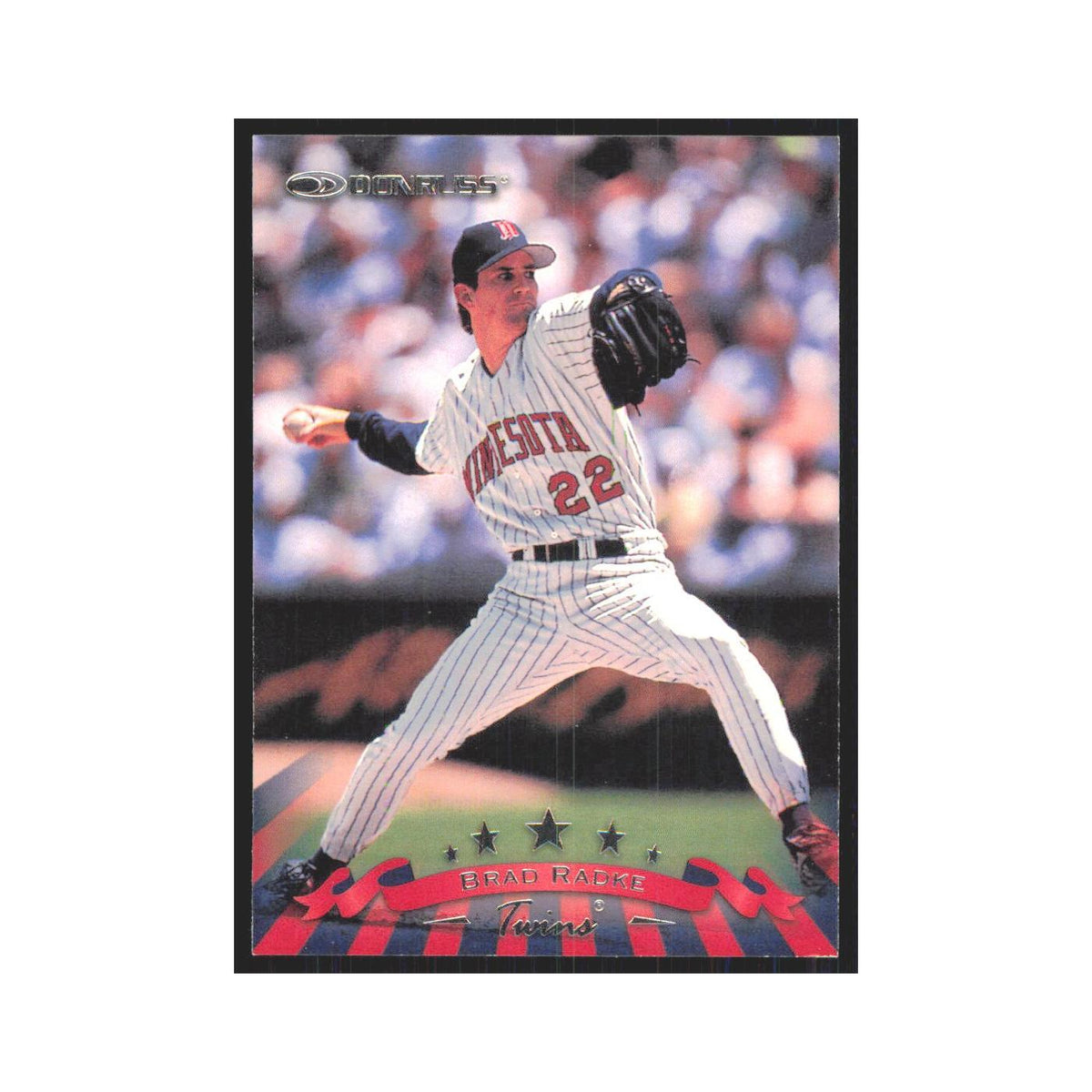 1998 Donruss Brad Radke Twins #48