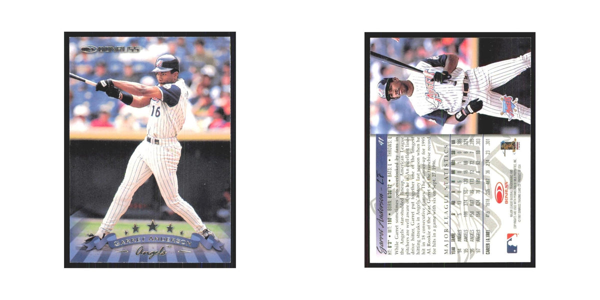 1998 Donruss Garret Anderson Angels #41