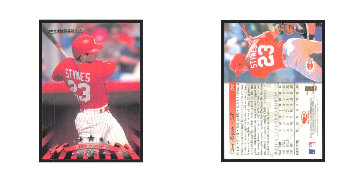 1998 Donruss Chris Stynes Reds #178