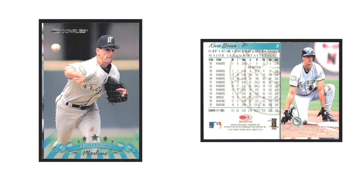 1998 Donruss Kevin Brown Florida Marlins #8
