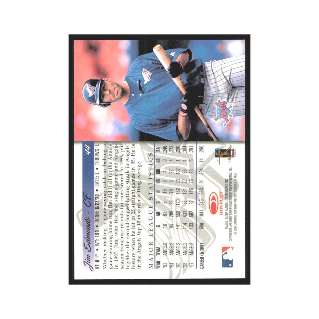 1998 Donruss Jim Edmonds Angels #44