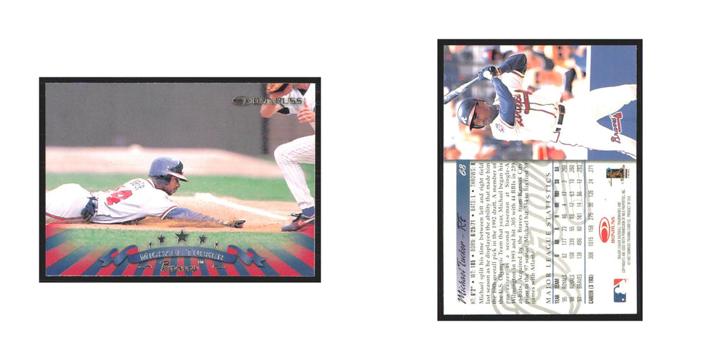 1998 Donruss Michael Tucker Braves #68