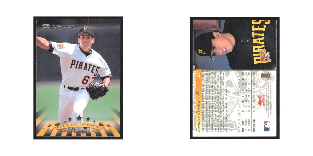 1998 Donruss Francisco Cordova Pirates #120