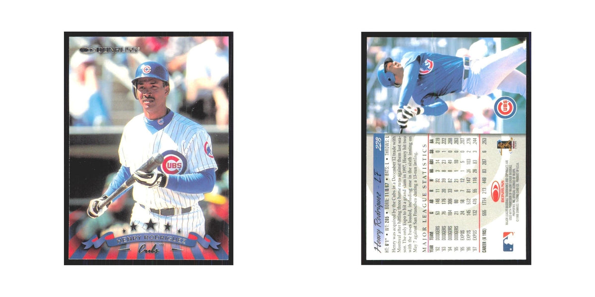 1998 Donruss Henry Rodriguez Cubs #228