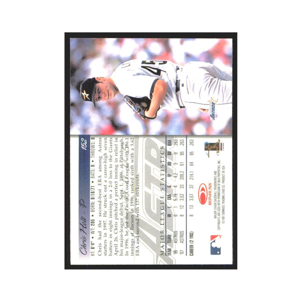 1998 Donruss Chris Holt Astros #152