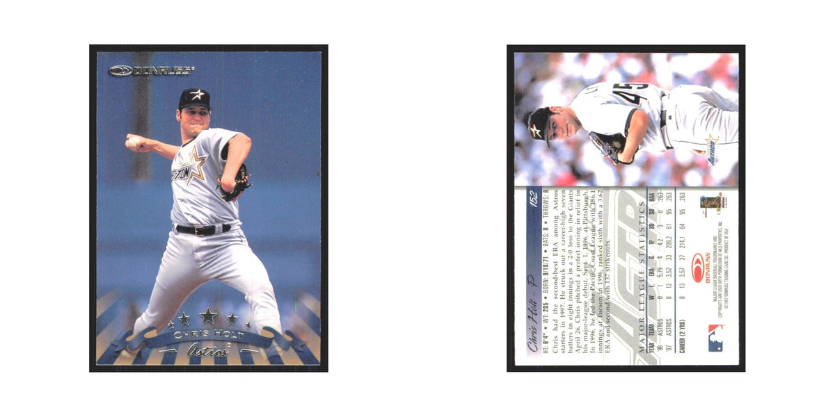 1998 Donruss Chris Holt Astros #152