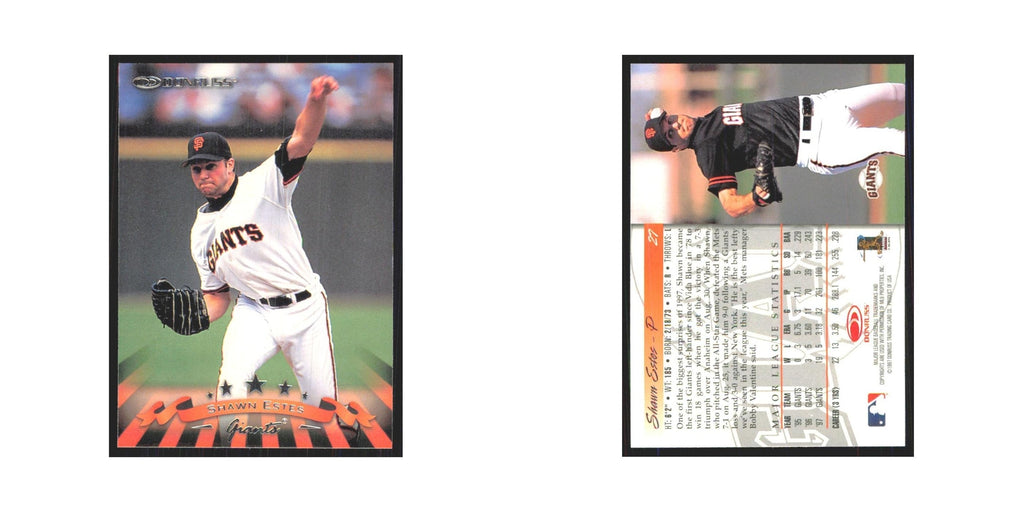 1998 Donruss Shawn Estes Giants #27