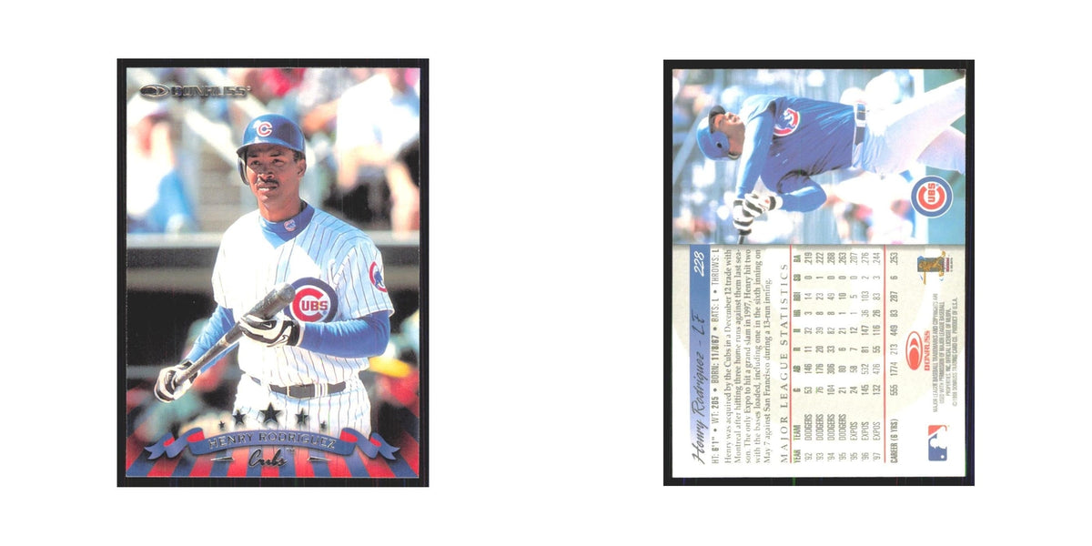 1998 Donruss Henry Rodriguez Cubs #228