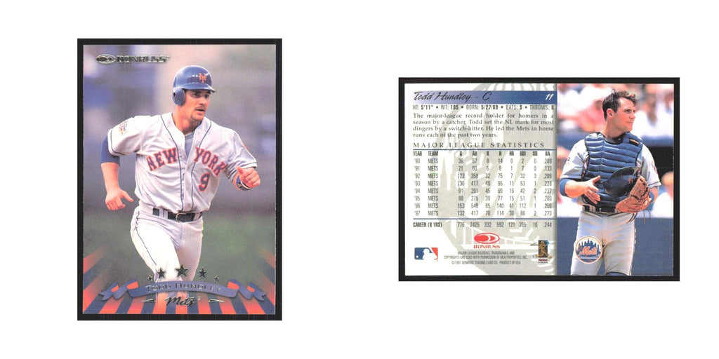 1998 Donruss Todd Hundley Mets #11