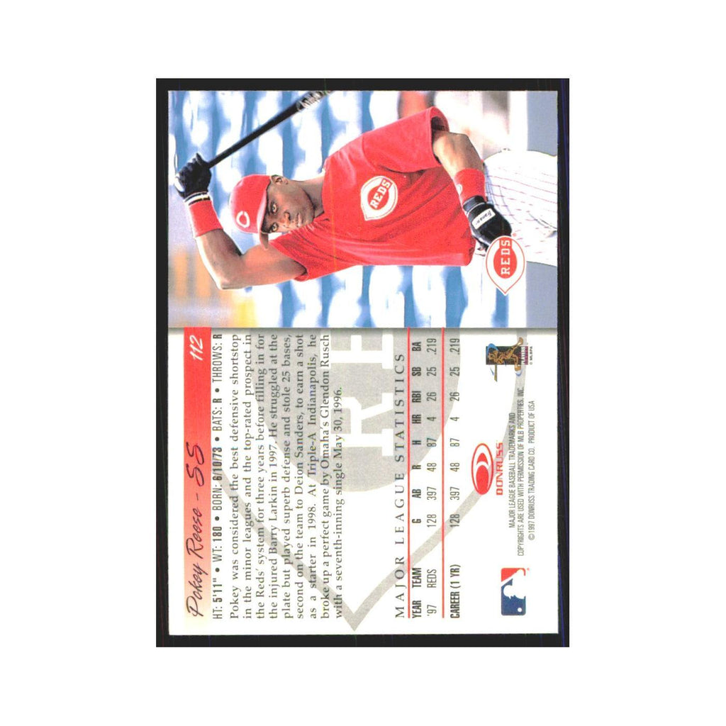 1998 Donruss Pokey Reese Reds #112