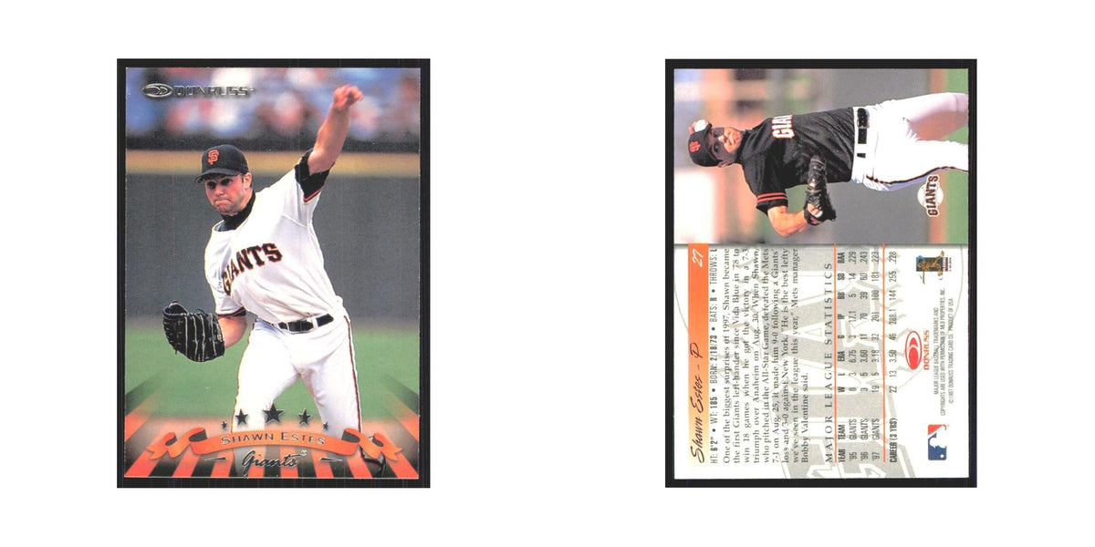 1998 Donruss Shawn Estes Giants #27