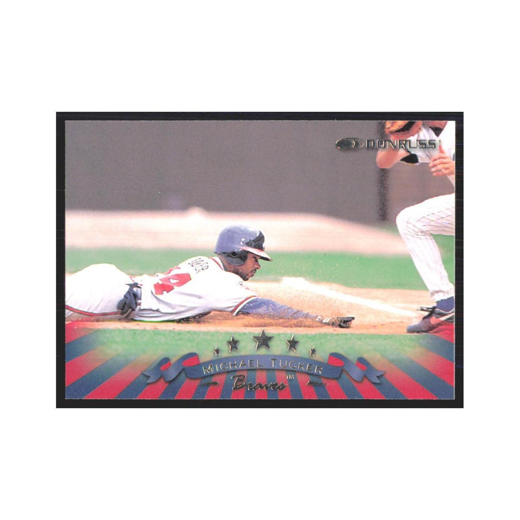 1998 Donruss Michael Tucker Braves #68