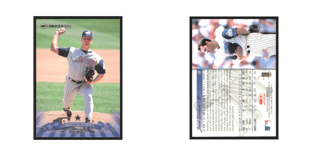1998 Donruss Jason Dickson Angels #15