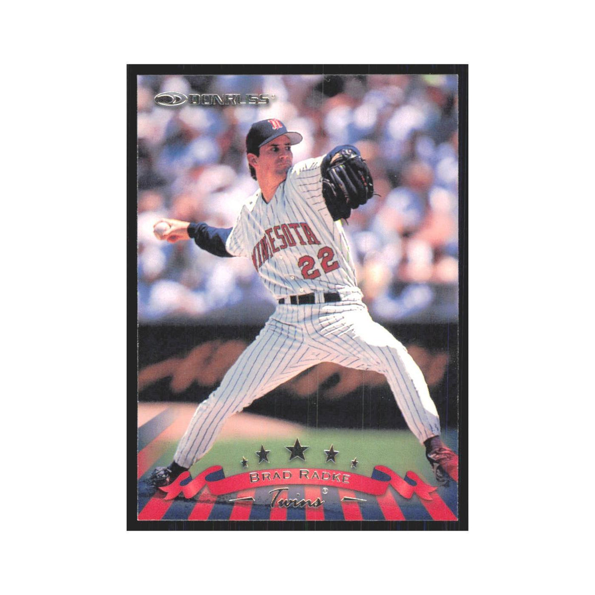 1998 Donruss Brad Radke Twins #48