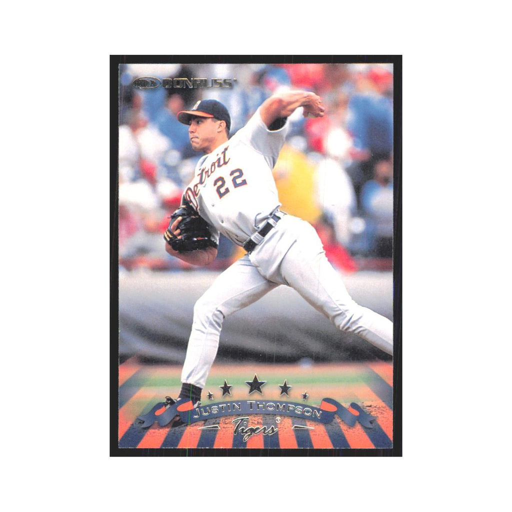 1998 Donruss Justin Thompson Tigers #14