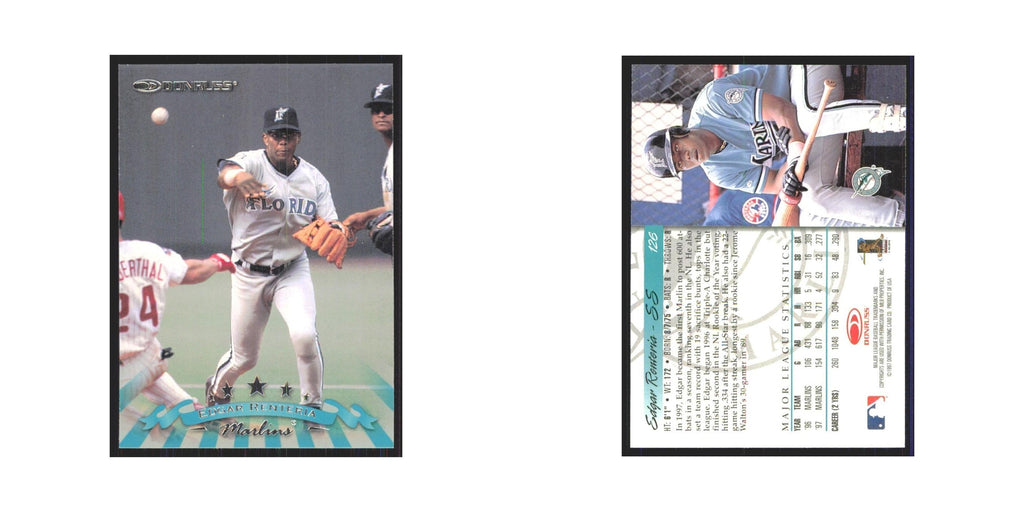 1998 Donruss Edgar Renteria Florida Marlins #126