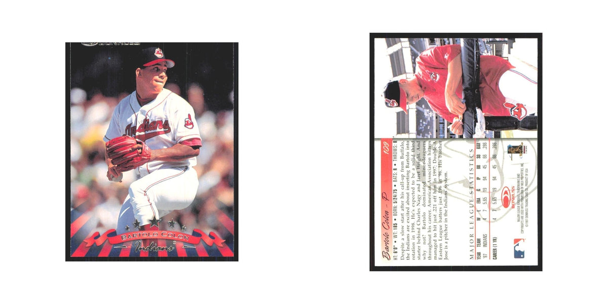 1998 Donruss Bartolo Colon Indians #109