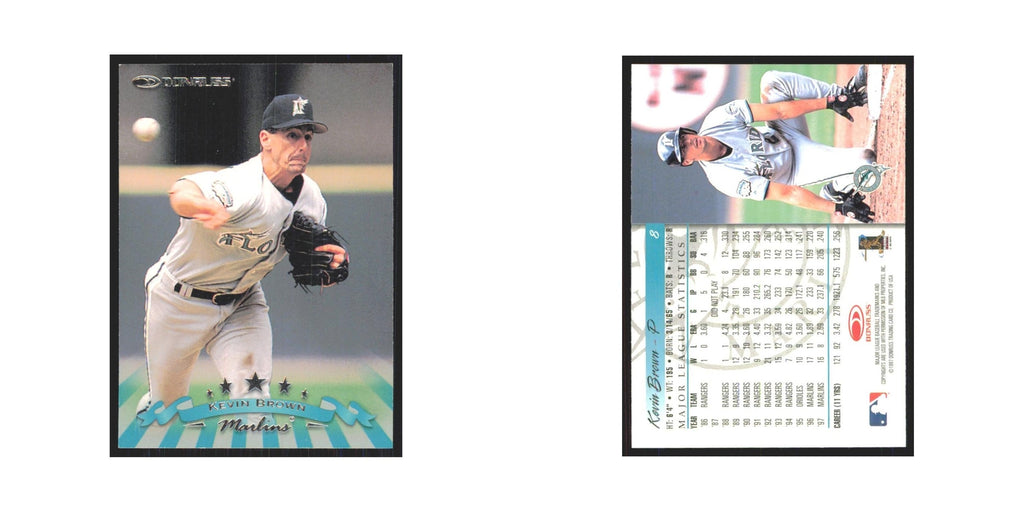 1998 Donruss Kevin Brown Florida Marlins #8