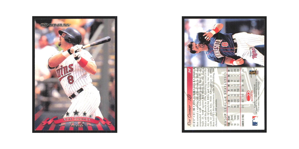 1998 Donruss Ron Coomer Twins #94