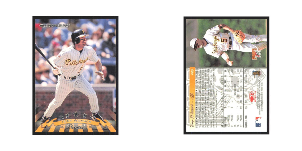 1998 Donruss Tony Womack Pirates #146
